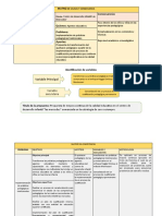 Matriz de Causas y Consecuencia