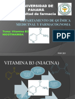 Vitamina b3 Presentación