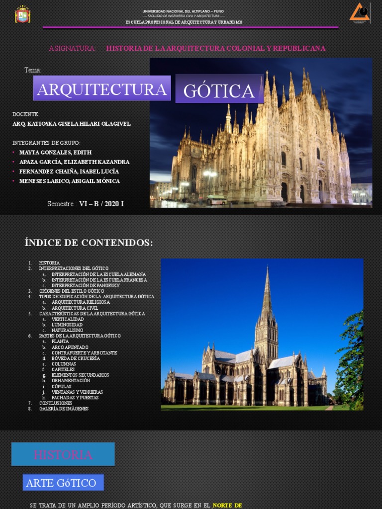 Arquitectura GÓTICA | PDF Arquitectura |