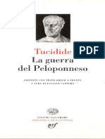 Tucidide - Guerra Del Peloponneso PDF