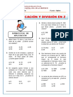 Algebra 6 Mul y Div de Z PDF
