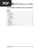 Freescale MPC55xx & MPC56xx Family On-Chip Emulation: Technical Notes