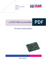 Ec5554 Microcontroller Module: Product Information