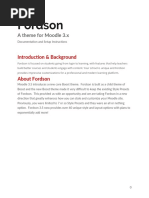 Fordson Moodle 3.5, 3.6, 3.7+ Instructions