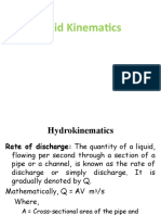 Fluid Kinematics