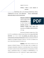 ADA CELIS MONTERO Solicito Se Actue Elementos de Convicción