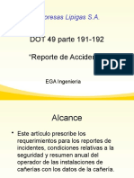 DOT 49 Parte 191-192 NFPA 58