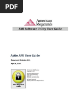 Ami Aptio Afu User Guide Nda