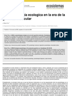 Pérez-Tris 2009 - La Parasitología Ecologica en La Era de La Genética Molecular