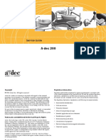 A-Dec 200 Dental Unit - Service Guide (2014) PDF