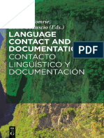 Bernard Comrie, Lucía Golluscio - Language Contact and Documentation _ Contacto lingüístico y documentación-De Gruyter Mouton (2014).pdf