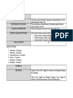 Quarter I - Reading and Writing