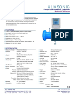 Alia AUF760 Ultrasonic Flange Flowmeter