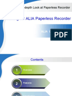 Paperless Recorder Training