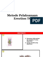 Metode Pelaksanaan ERECTION Tower Crane A