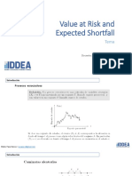 VaR y Expected Shortfall - Charla