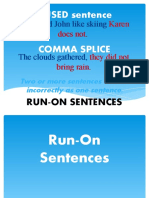 Run-On Sentences