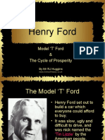 Henry Ford: Model T' Ford & The Cycle of Prosperity