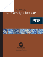 Anuario de Investigacion de La Universid PDF