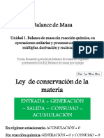 Balance de Masa - Clase 2-5 PDF