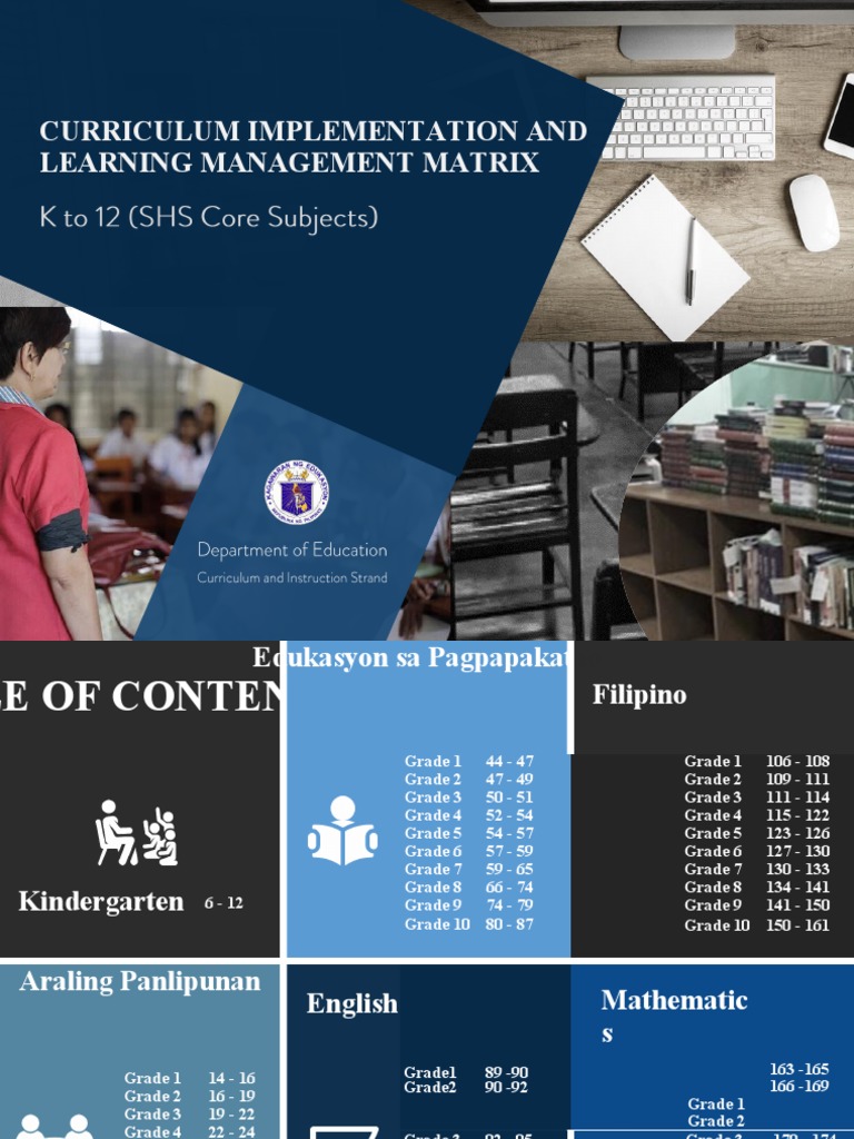 Melc Kinder Toshs Pdf Learning Cognition