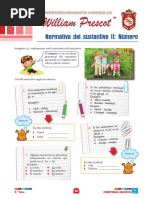 CL - P - 5to Grado - S5 - Normativa Del Sustantivo I - Numero PDF
