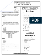 Algebra - Intermedio - Numeros Enteros y Ecuaciones Lineales