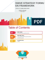 A Comprehensive Strategy Formu Lation Framework: Strategic Planning Management