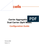 Configuration Guide: Carrier Aggregation & Dual Carrier (Split Mode)