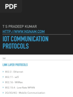 Iot Communication Protocols