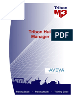 Tribon Hull Manager: Training Guide - Training Guide - Training Guide