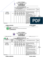 Department of Education: Individualworkweek Plan