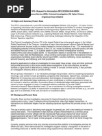 Pilot Irs-: This RFI Is Associated With A Pilot IRS (CI) Program. CI Cyber Crimes