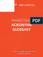 Marketing Acronyms Glossary: How To Get More Sales For Your Ecommerce Business