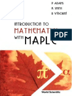 Adams, Smith, Vyborny. Introduction To Mathematics With Maple (WS, 2004) (544s) PDF