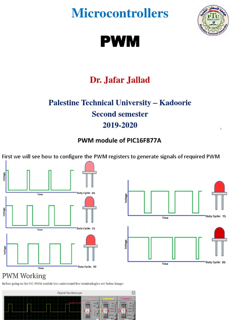 Microcontrollers: Dr. Jafar Jallad | PDF | Computers | Technology ...