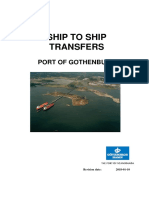 Ship To Ship Transfers: Port of Gothenburg