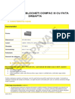 117 Fisa Tehnica Fisa Tehnica Blocheti Compac III Cu Fata Dreapta PDF