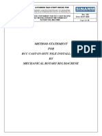 FINAL METHOD STATEMENT FOR RCC Pile