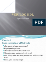 CMOS Technology and Verilog HDL Basics