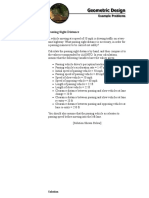 Passing Sight Distance Example