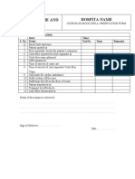 Mock Drill Format Code Blue