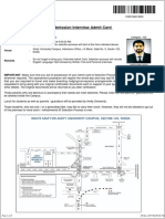 LLM Admit Card Interview