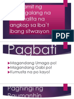 Magalang Na Pananalita PDF