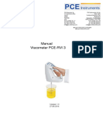 Manual Viscometer PCE-RVI 3