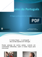 Variedades do Português no Mundo