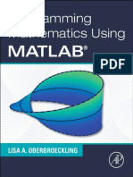 Programming Mathematics Using MATLAB - Sanet.st