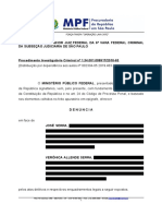 Denúncia Contra o Senador José Serra (PSDB)
