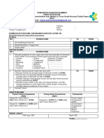 Form Deteksi Dini Covid-19