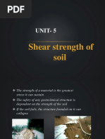 Shear Strength of Soil